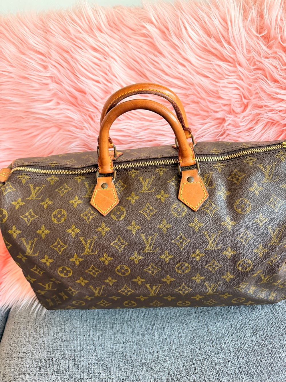 Louis VuittonMonogram Canvas Duffel Speedy 40 - Picture 2 of 7